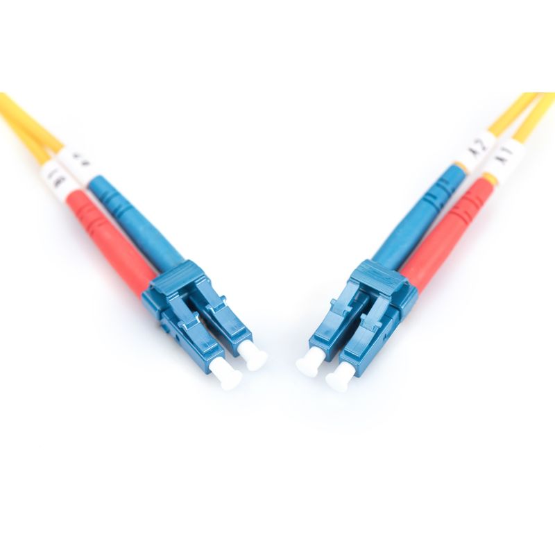 Kabllo për rrjet DIGITUS / Patch Cable / LC–LC / 2m / Singlemode Duplex / OS2 - Figura 3