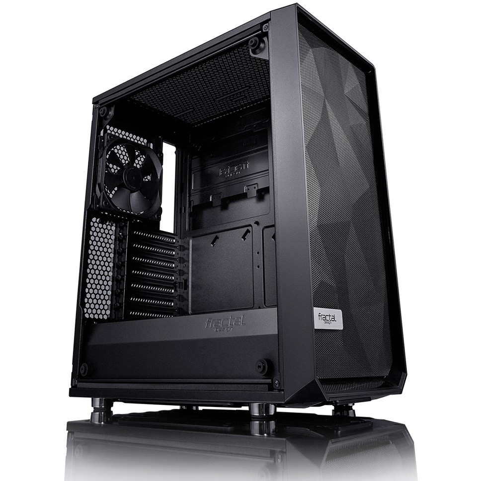 Kasë Midi Fractal Design Meshify C Window – Zezë - Figura 3