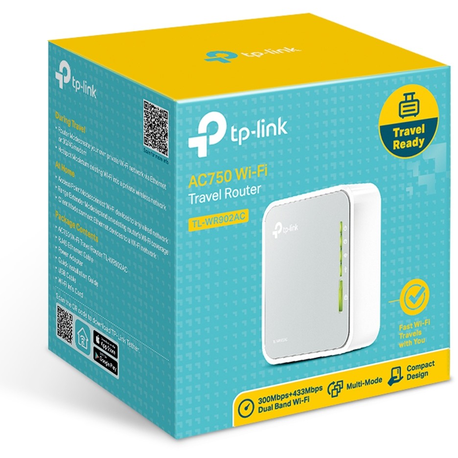 Ruter TP-Link TL-WR902AC / AC750 Mini Pocket Wi-Fi - Figura 4