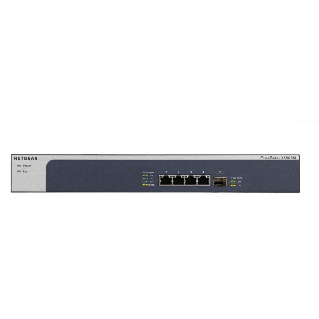 Switch 4+1P Netgear XS505M Desktop 10G