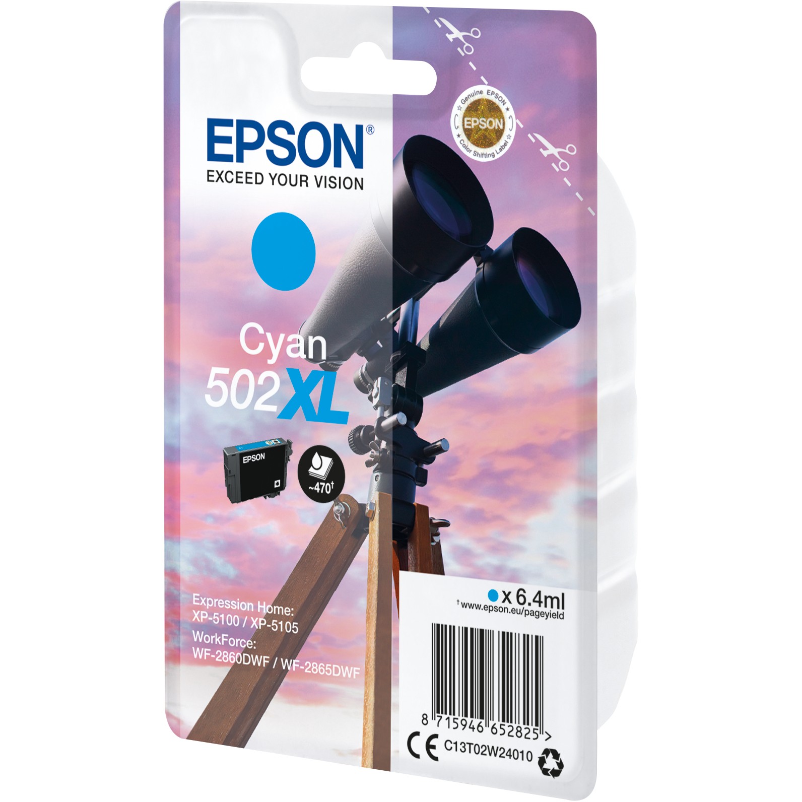 INK Epson Original Cartridge 502XL 1LB Singlepack – Blu - Figura 2