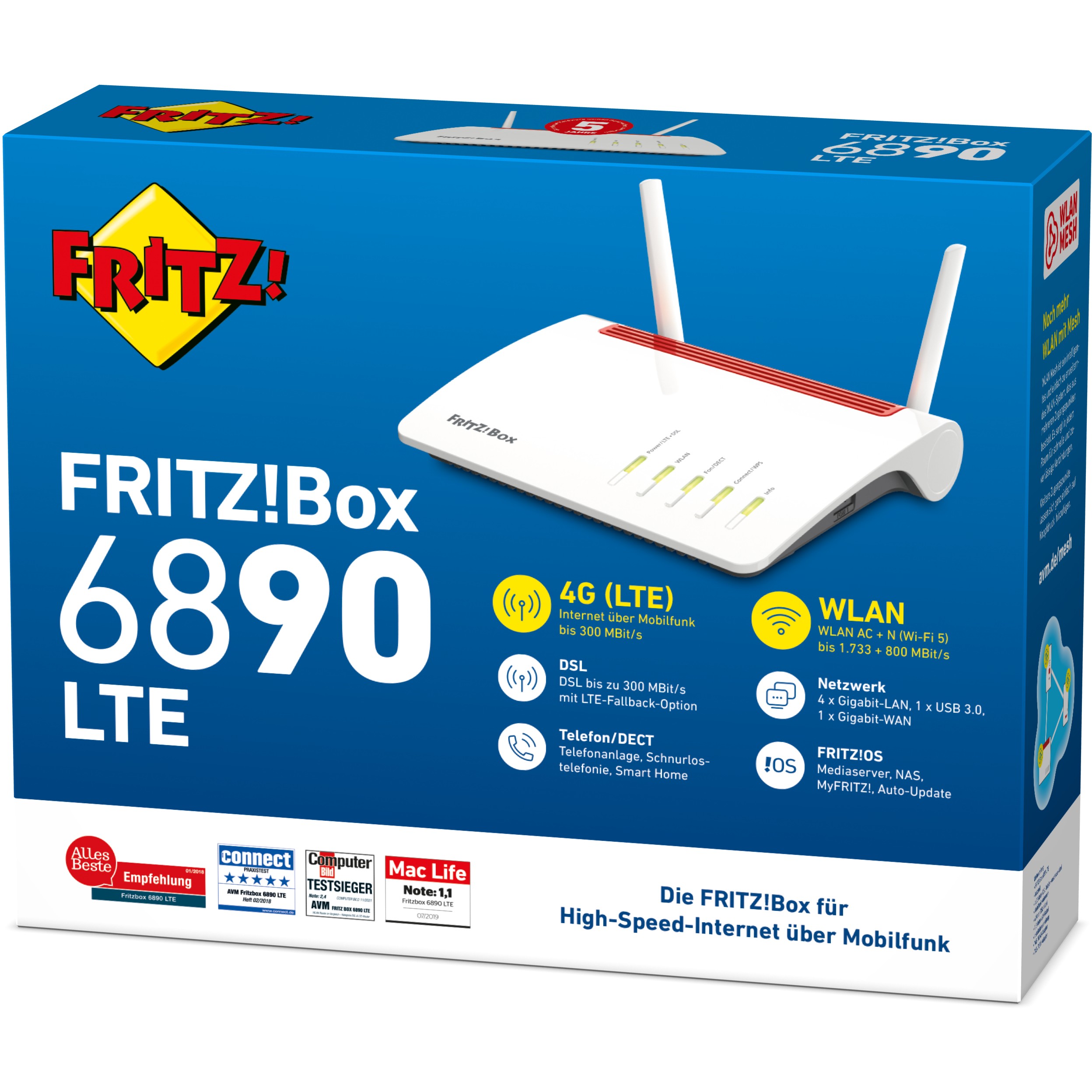 AVM FRITZ!Box 6890 LTE Dual-Band (2.4 GHz/5 GHz) - Figura 4