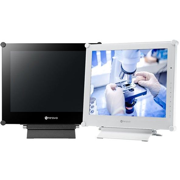 Monitor AG neovo X-15Ew / 15"/ XGA VA / LED / 60Hz / 3ms / VGA + DVI + HDMI + DisplayPort - Bardhë - Figura 2