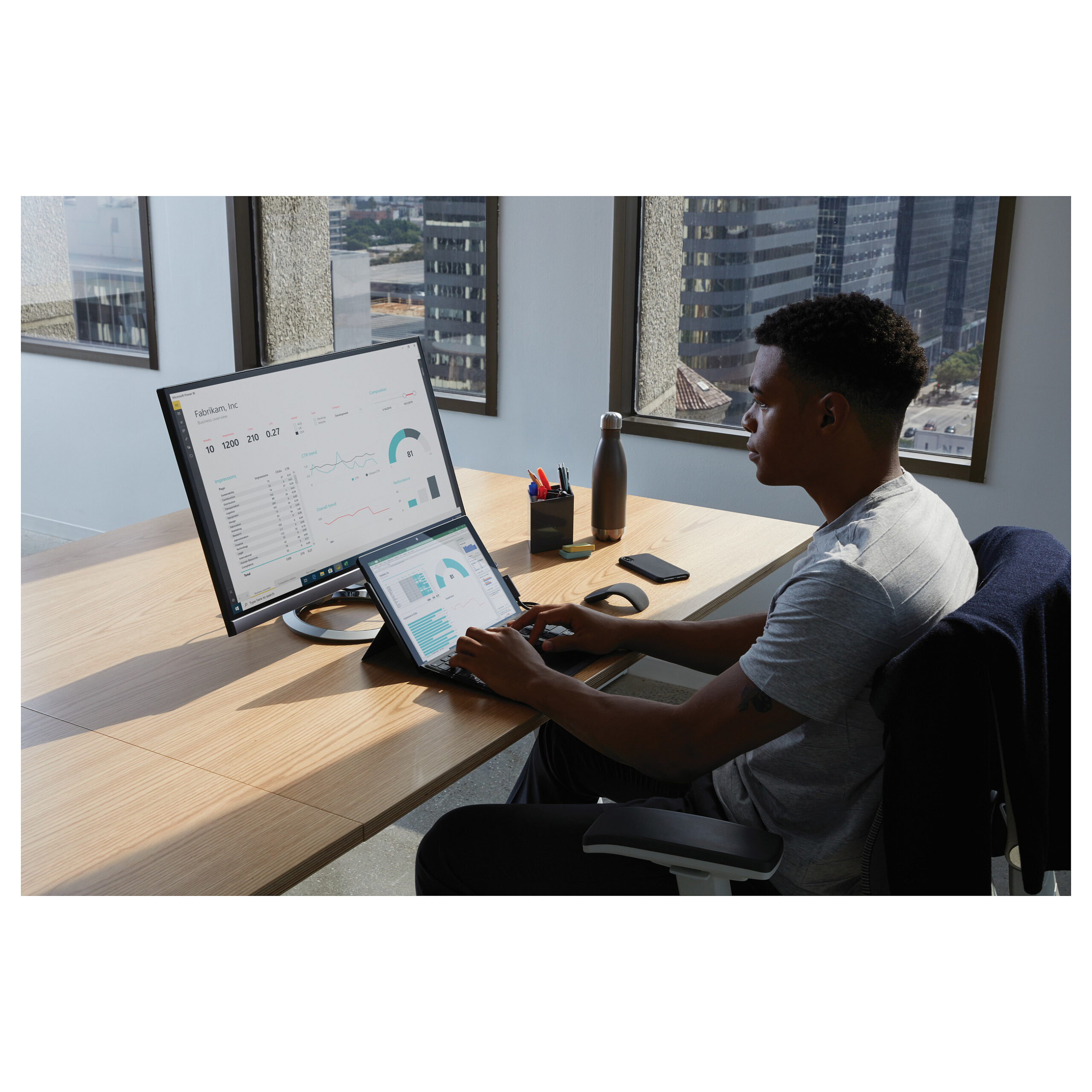 Maus pa Kabllo Microsoft Surface Arc – Zezë - Figura 3