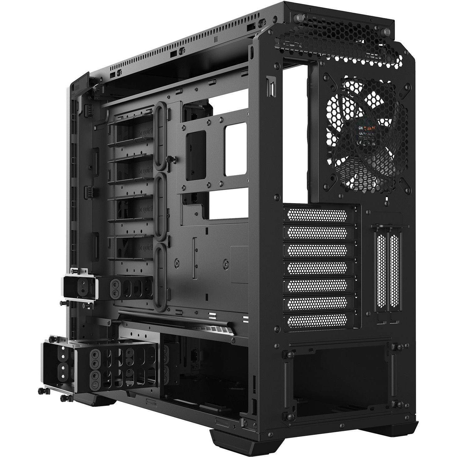 Kasë Midi be quiet! Silent Base 601 Window – Zezë - Figura 5