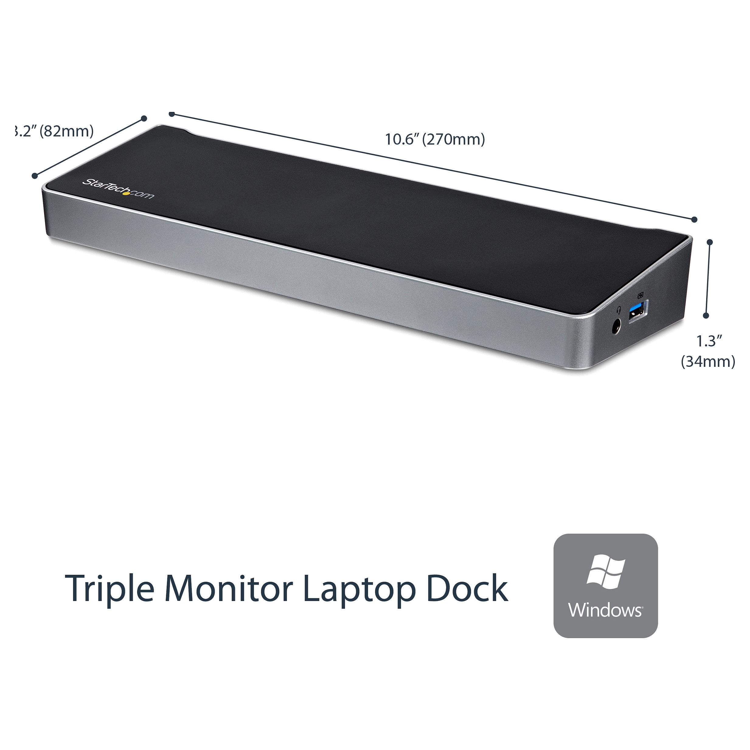 Docking Station for Laptop StarTech Triple-Video - Figura 2