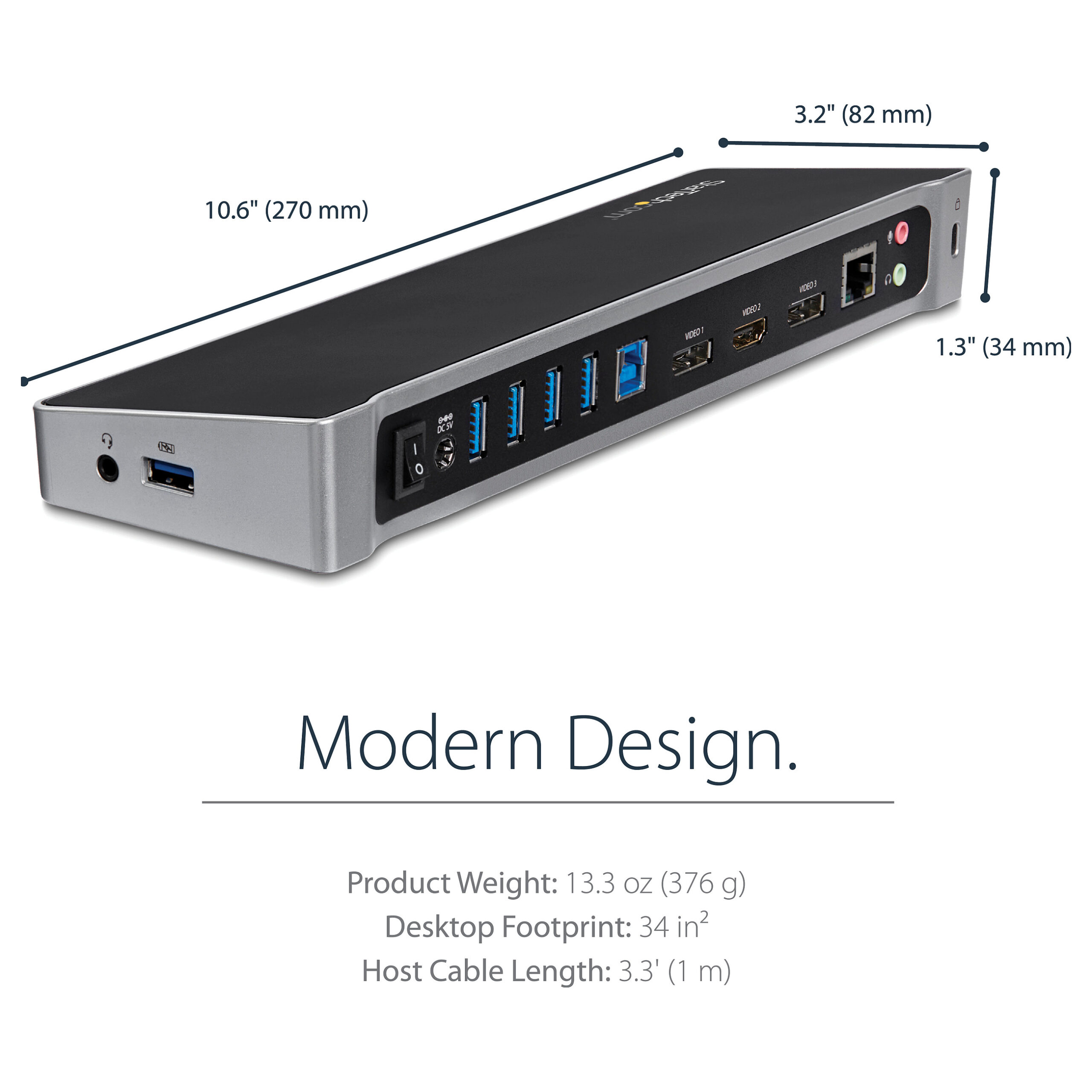 Docking Station for Laptop StarTech Triple-Video - Figura 4