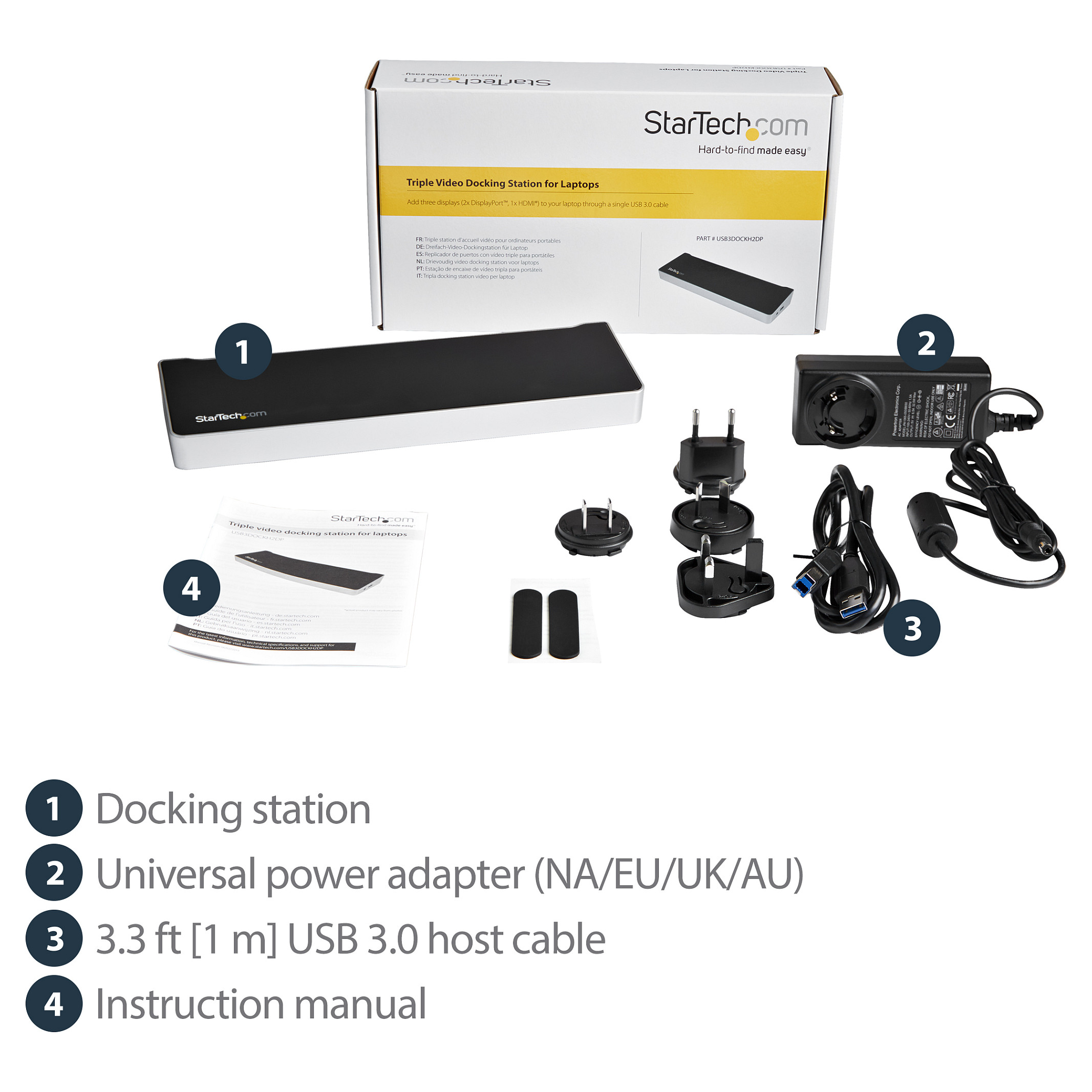 Docking Station for Laptop StarTech Triple-Video - Figura 5