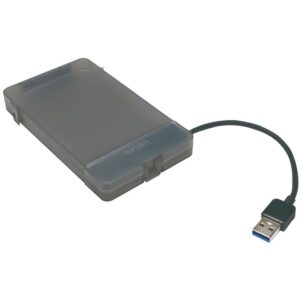 Aksesorë për disqe LogiLink AU0037 2.5" HDD/SSD Storage Enclosure – Gri