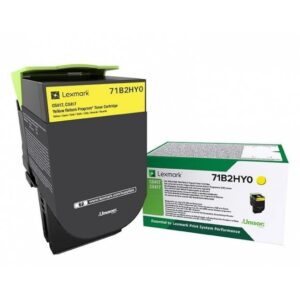 Toner Original LEXMARK Rck / CS/CX417/517 / 3,500 faqe – Verdhë