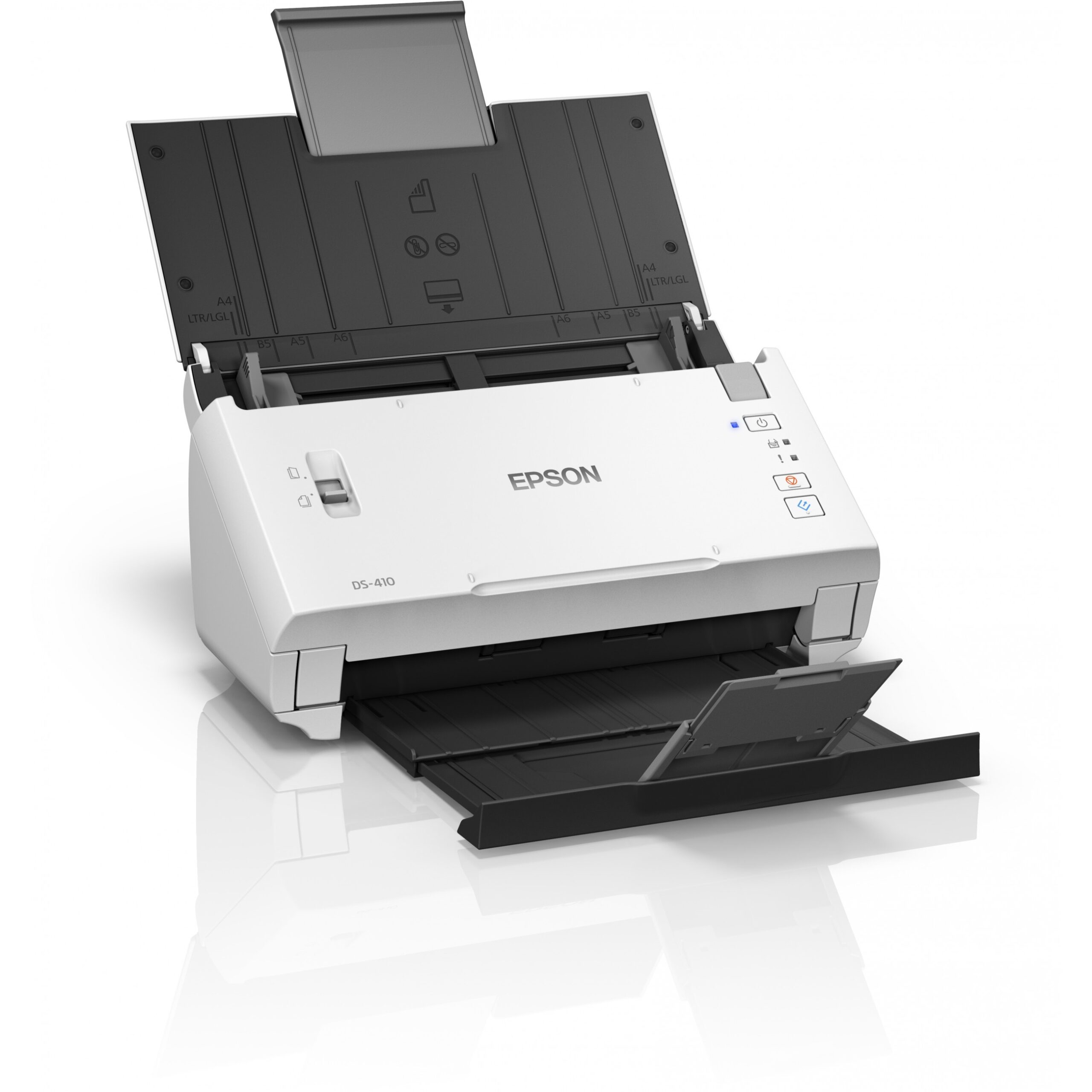 Skaner Epson / WorkForce DS‑410 / Document Scanner / 600 × 600 dpi / A4 / USB - Bardhë - Figura 4