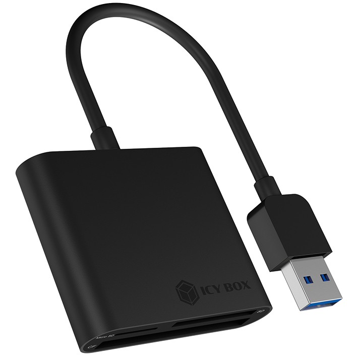 Lexues Kartash USB 3.0 ICY BOX IB‑CR301‑U3 / SD + MicroSD + CF