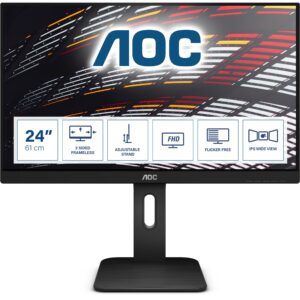 Monitor AOC Pro-line X24P1 24" / 4ms / HDMI / VGA / VESA / Pivot / Full HD / i zi