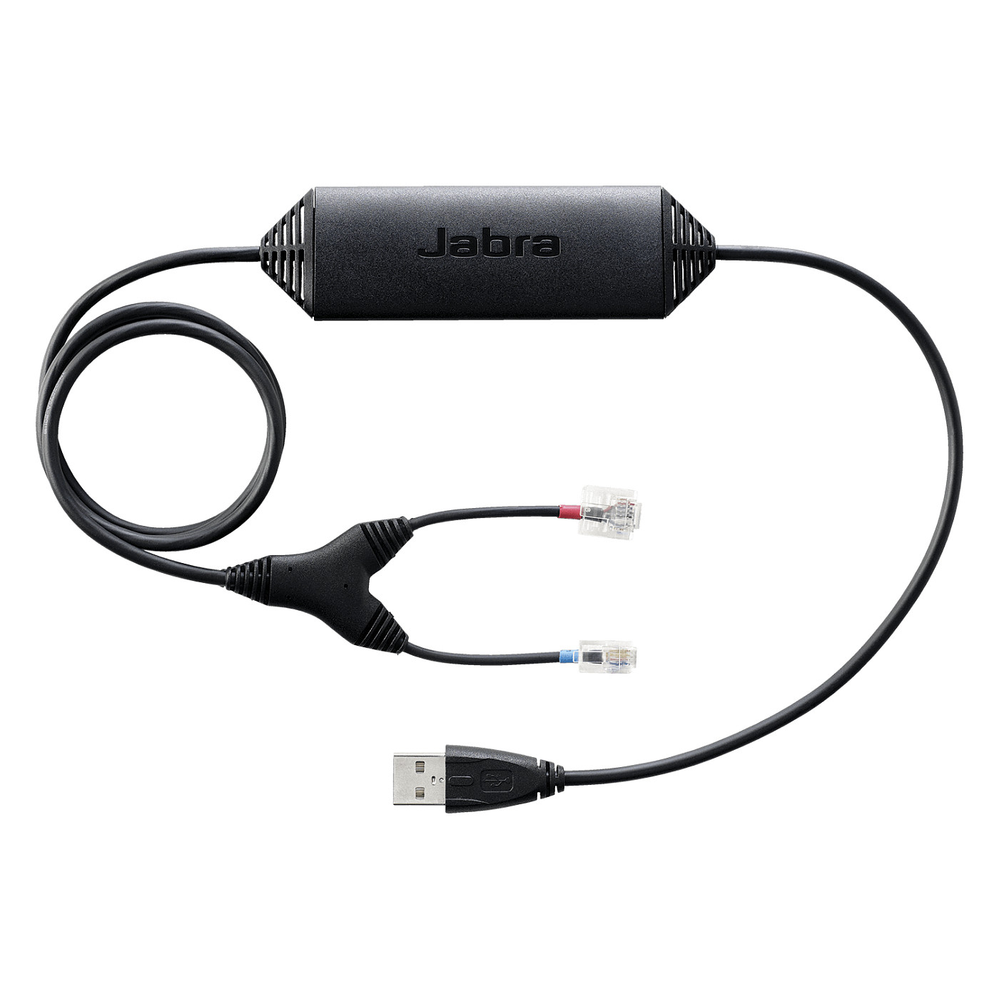 Kabllo për kufje Jabra EHS Link për Cisco telefonë tavoline USB - Zezë