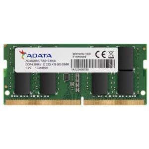 RAM Memorie DDR4 ADATA Premier SO-DIMM 32GB 3200MHz – Intel XMP – Gjelbër