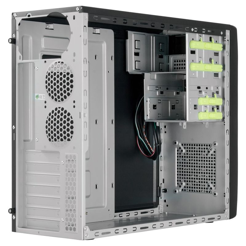 Kasë Midi Chieftec Mesh Serie CG-04B-OP - Zezë - Figura 3