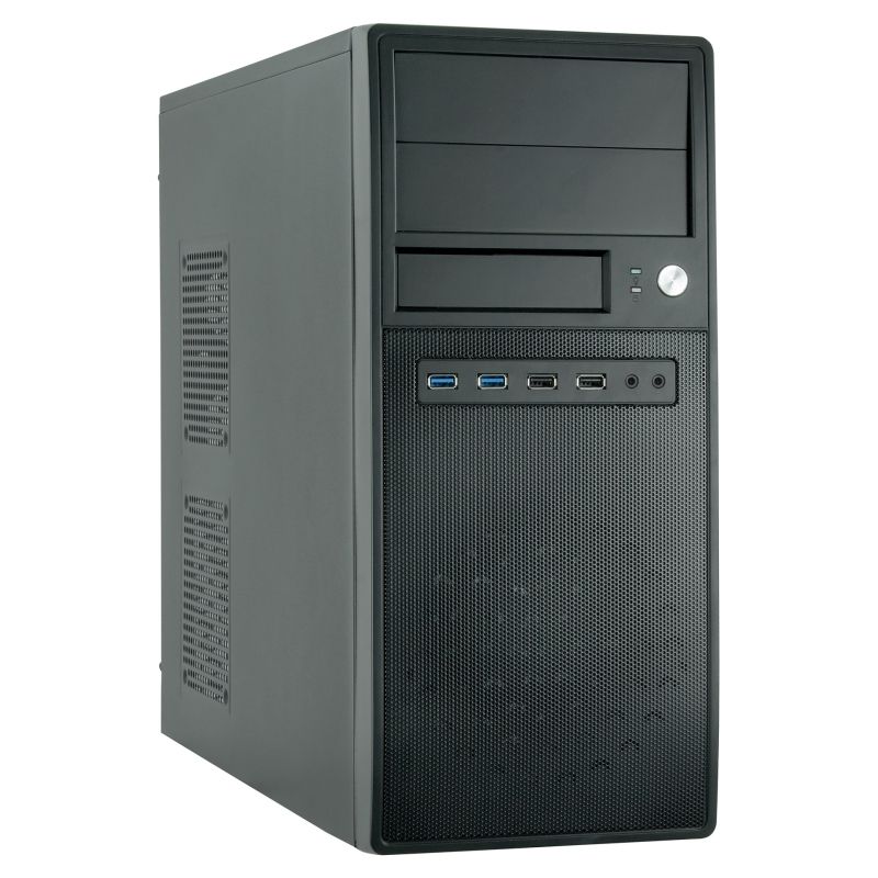 Kasë Midi Chieftec Mesh Serie CG-04B-OP - Zezë