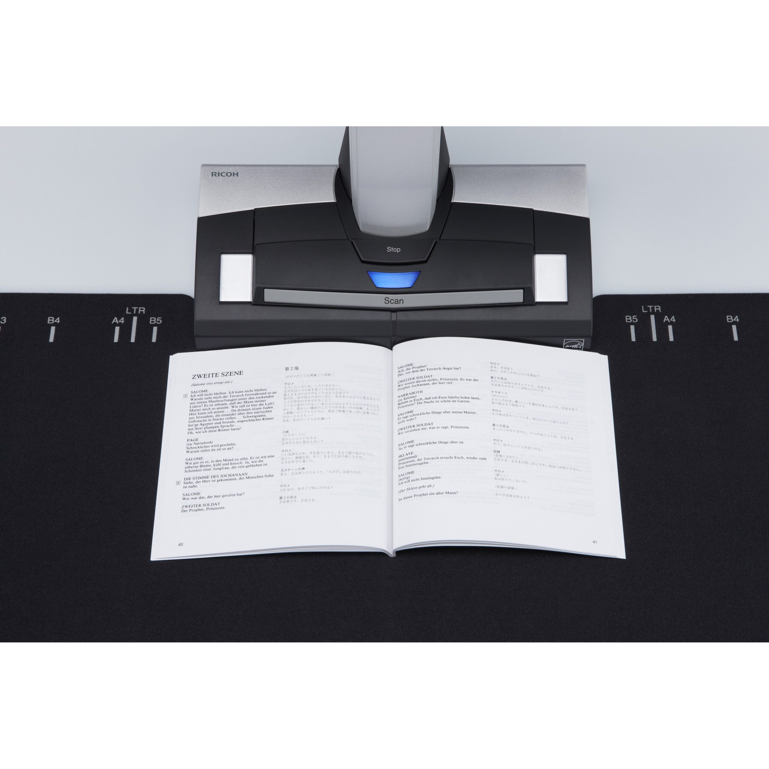 Skaner Fujitsu / ScanSnap SV600 / Overhead Document Scanner / 432 × 300 mm - Bardhë - Figura 4