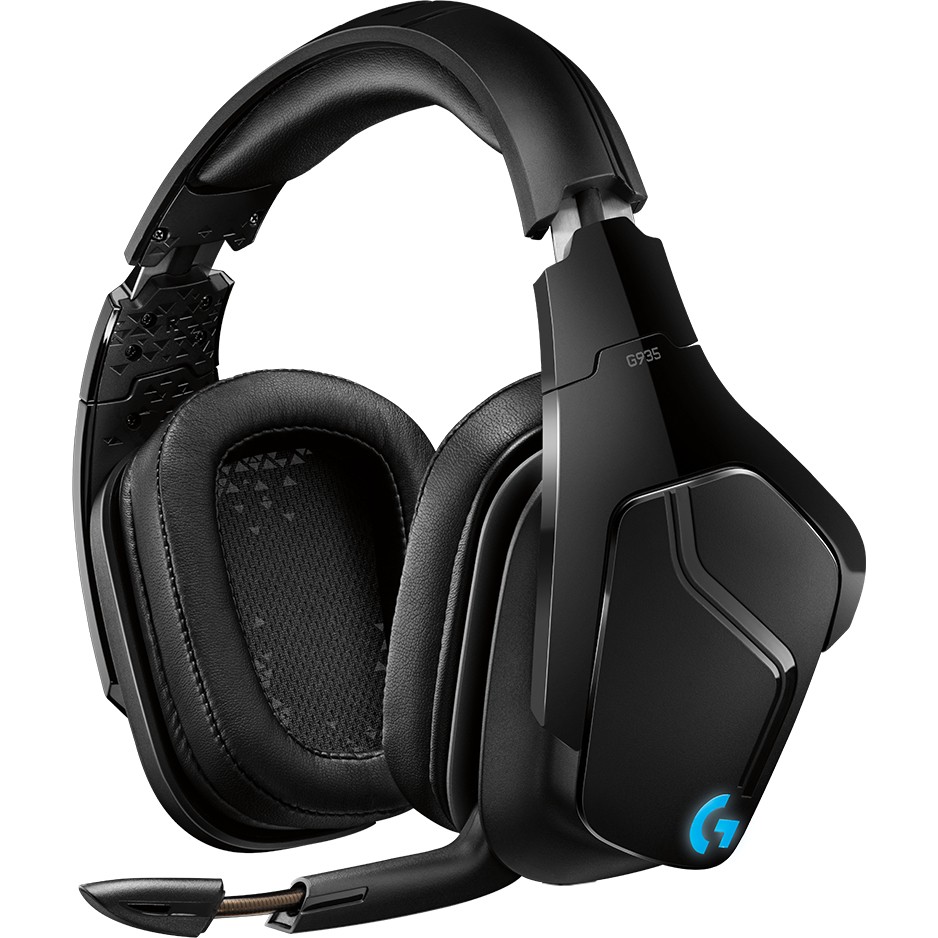 Kufje Gaming Logitech G935/ 7.1 Surround Sound/ Microphone/ Wireless/ PC / PS4/ Xbox/ Të zeza - Figura 4