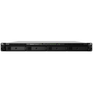 NAS Synology RackStation RS1619XS+ NAS & Server ruajtës me lidhje të integruar Ethernet për montim në raft (1U), i zi