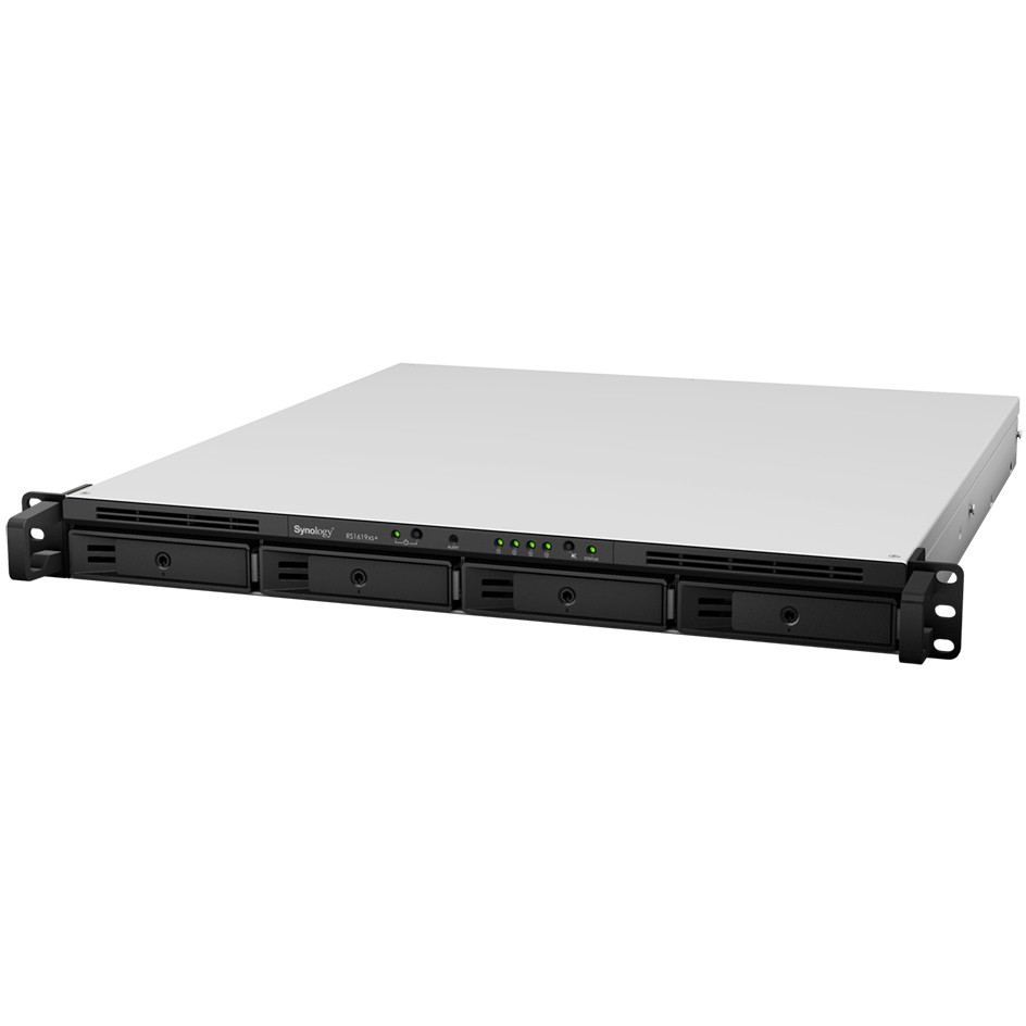 NAS Synology RackStation RS1619XS+ NAS & Server ruajtës me lidhje të integruar Ethernet për montim në raft (1U), i zi - Figura 2