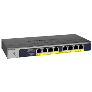 Switch 8P Netgear GS108PP PoE+ RM