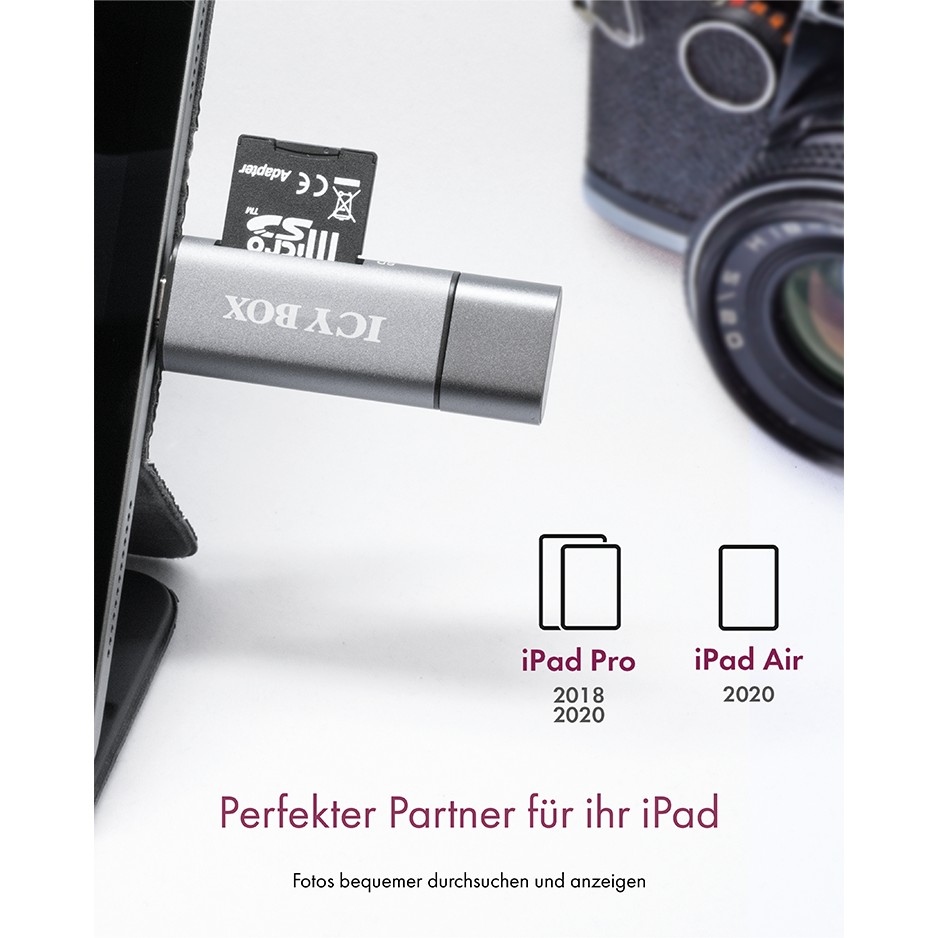 Adapter ICY BOX IB-CR200-C / SD MicroSD / USB-C USB-A Micro-B - Figura 3