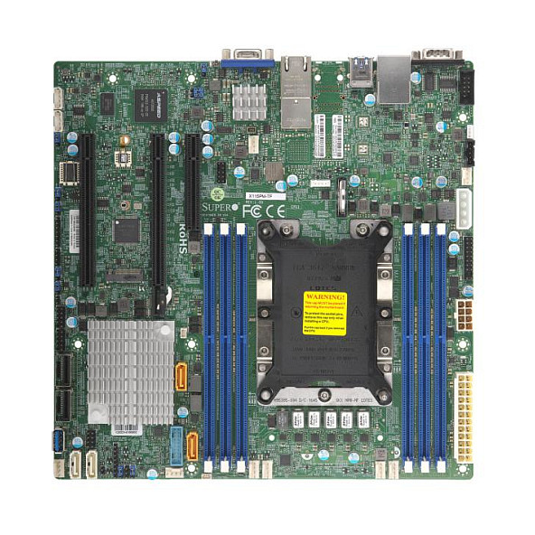Pllakë Amë Server Supermicro MBD-X11SPM-TF-O / Intel C622 / LGA 3647 / ATX / DDR4