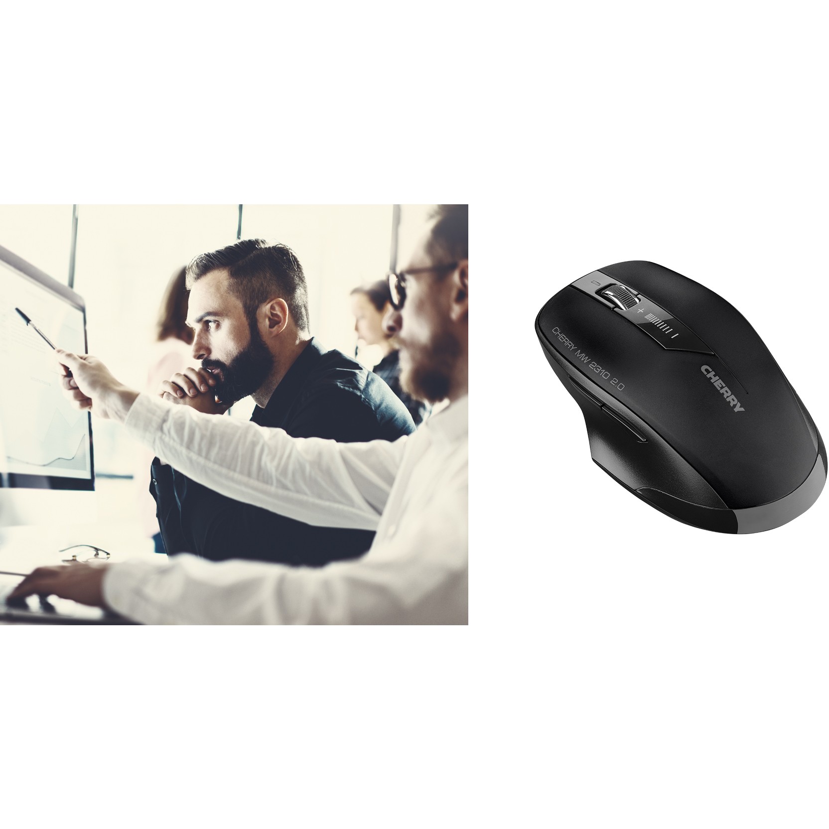Maus Cherry MW 2310 / 2.0 / Wireless / 2400 DPI / I zi - Figura 5