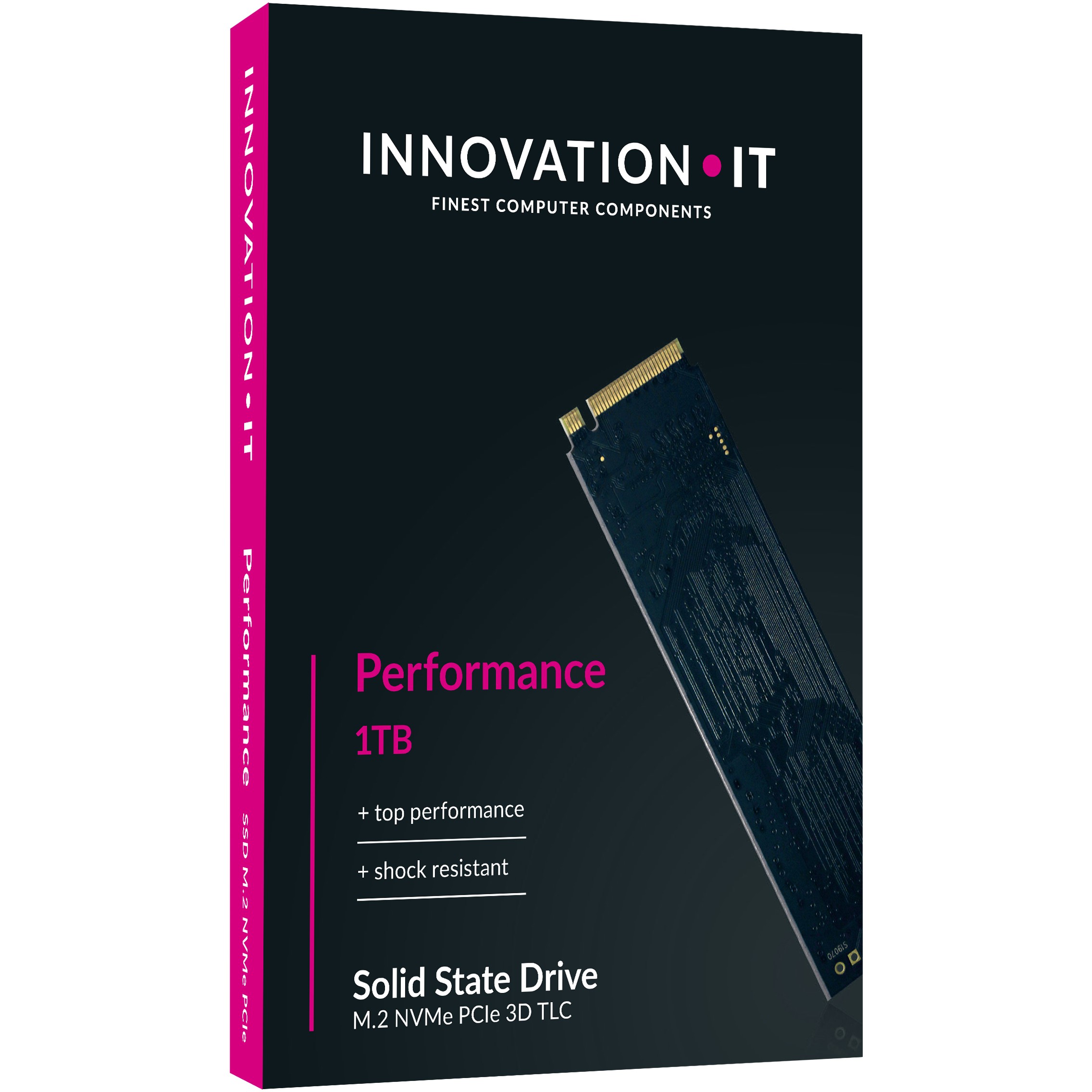SSD e Brendshme M.2 1TB InnovationIT Performance NVMe PCIe 3.0 x 4 e zezë - Figura 3