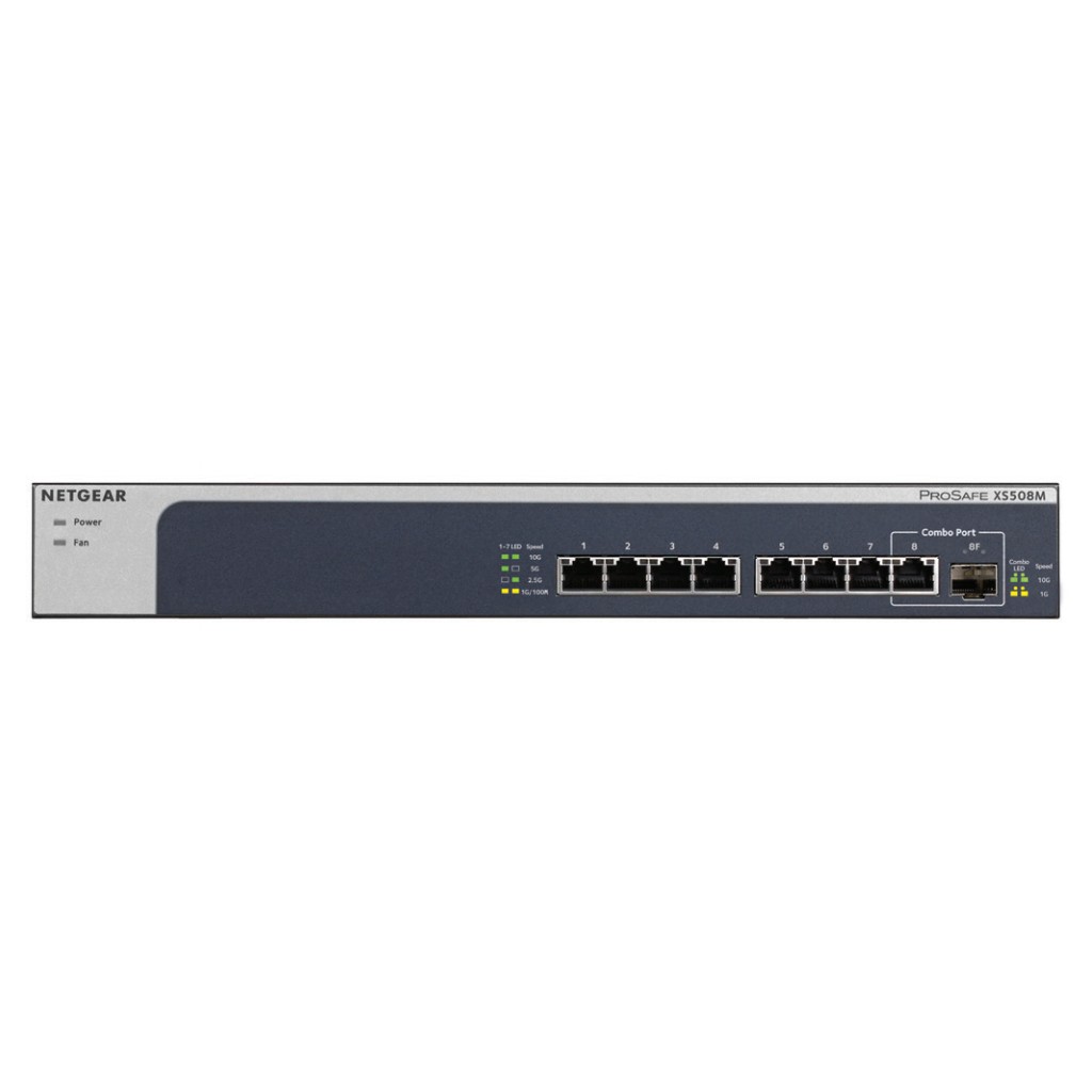 Switch 8P Netgear XS508M SFP+