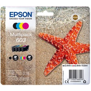 Ink Epson Tinte 603 C13T03U64010 4 copa (BKMCY)