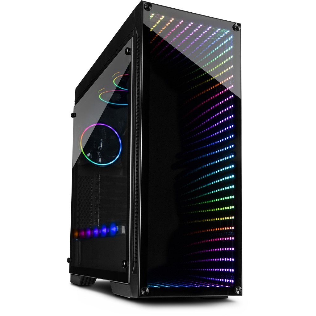 Kasë Inter-Tech Infini2 X-908 Midi Tower - Zezë
