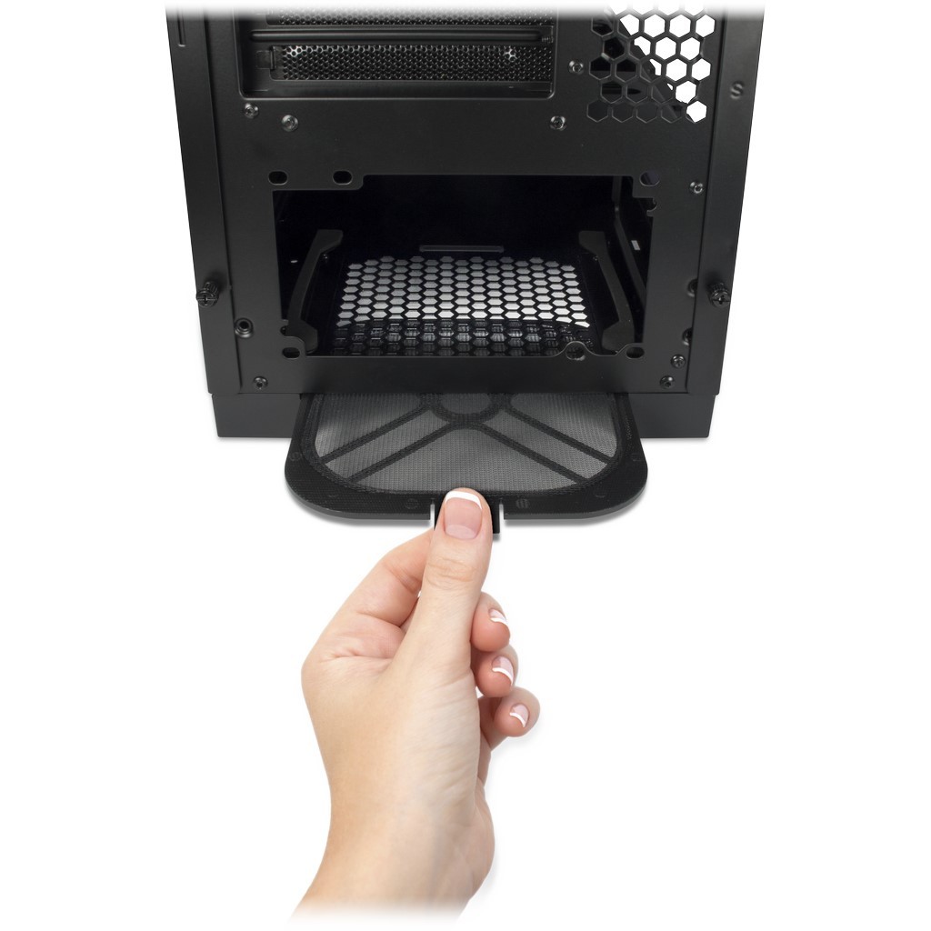 Kasë Inter-Tech Infini2 X-908 Midi Tower - Zezë - Figura 3