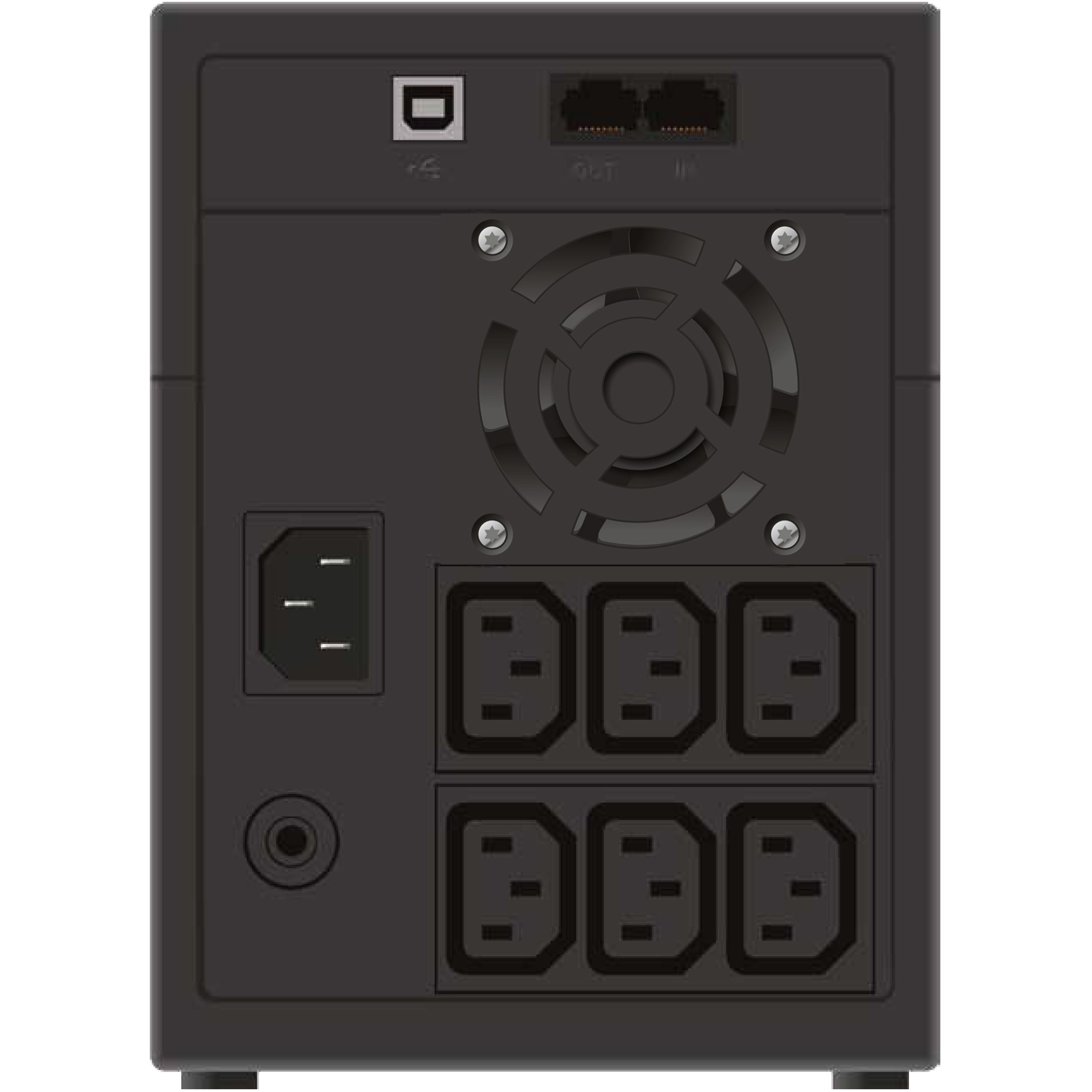 PowerWalker VI2200 LCD IEC – 2200VA 1200W Line-Interactive UPS with AVR, LCD Display, USB HID & 6x IEC Outputs – Reliable Backup Power for Servers, NAS & Network Systems - Figura 4