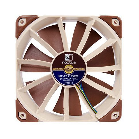 Ftohës për Kasë Noctua / NF‑F12 PWM / Fan / 120mm - Kafe/Bezhë - Figura 3