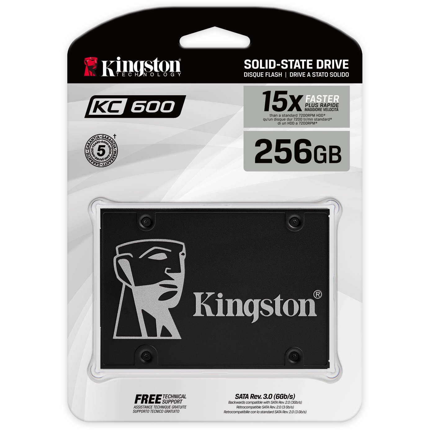 SSD të Brendshëm 2.5" 256GB Kingston KC600 - Figura 4