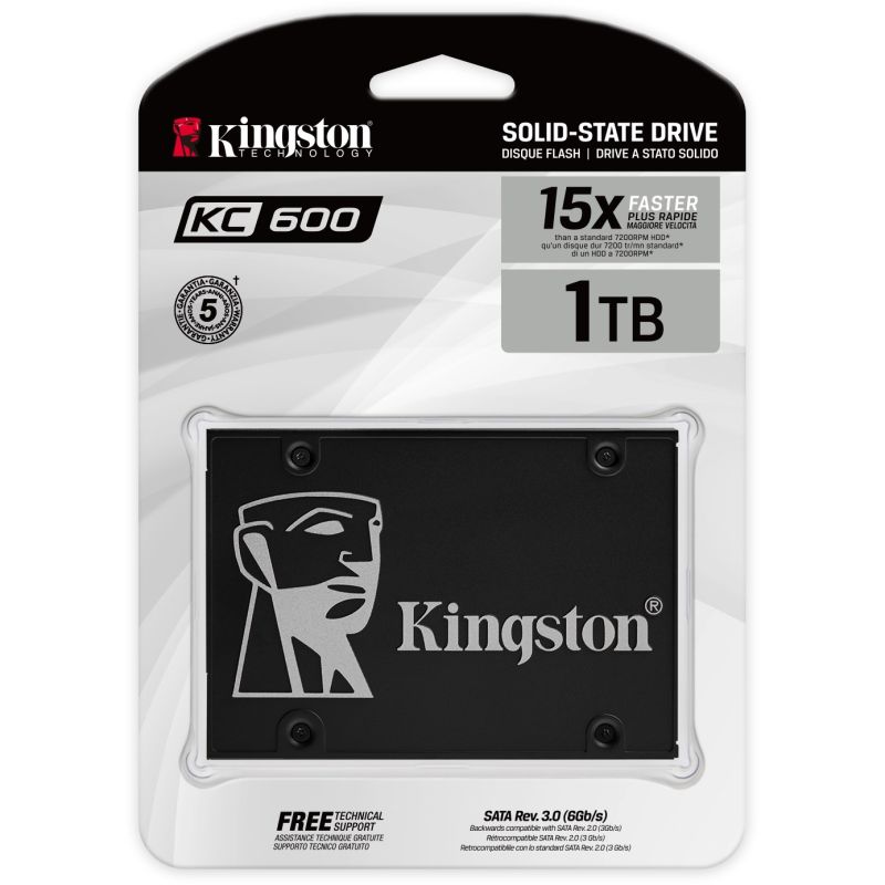 SSD e Brendshme 2.5" 1TB Kingston KC600 - Figura 2