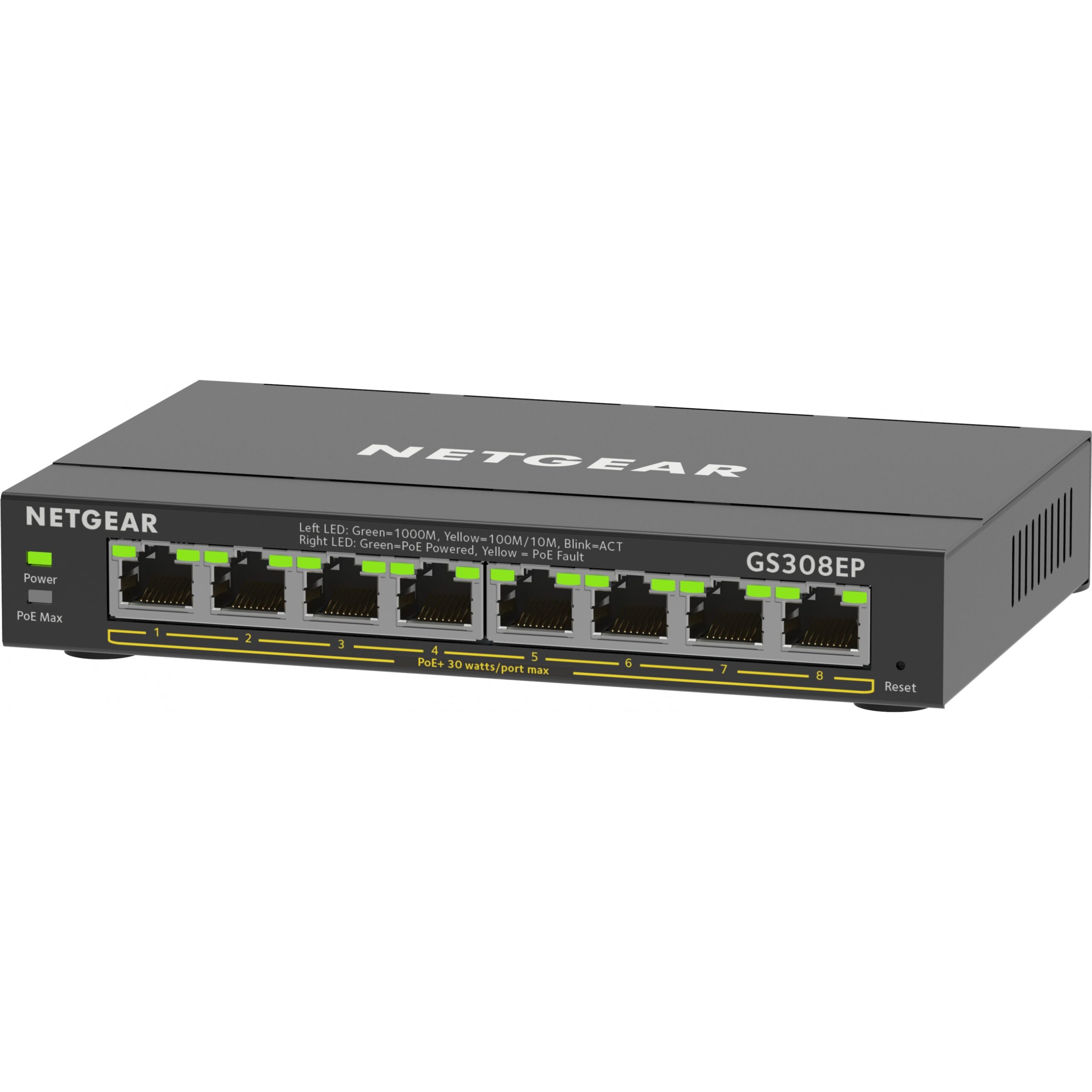 Switch 8P NETGEAR GS308EP PoE+ M - Figura 2