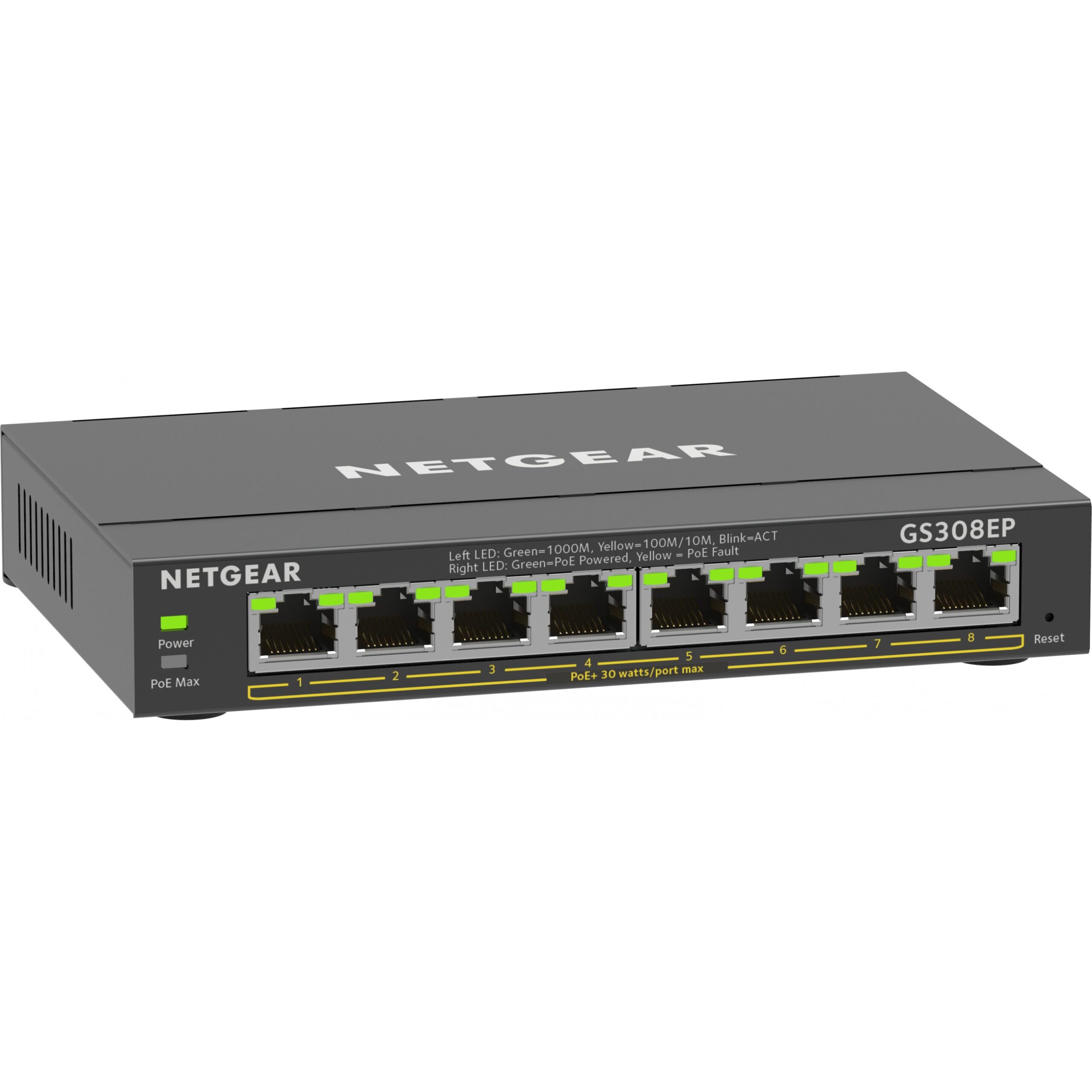 Switch 8P NETGEAR GS308EP PoE+ M - Figura 3