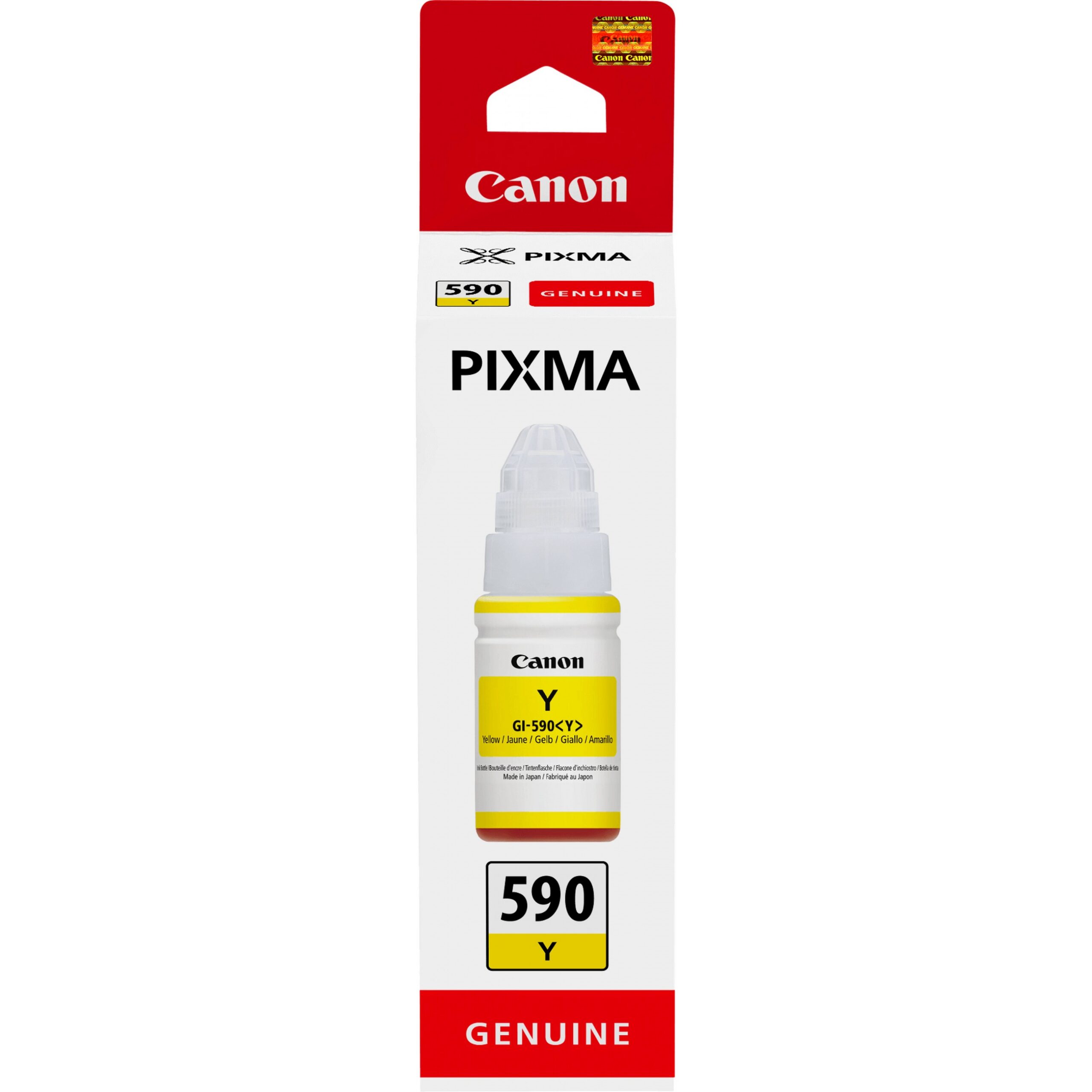 INK Canon GI-590 Ink Bottle 1606C001 / up to 7,000 pages – Verdhë