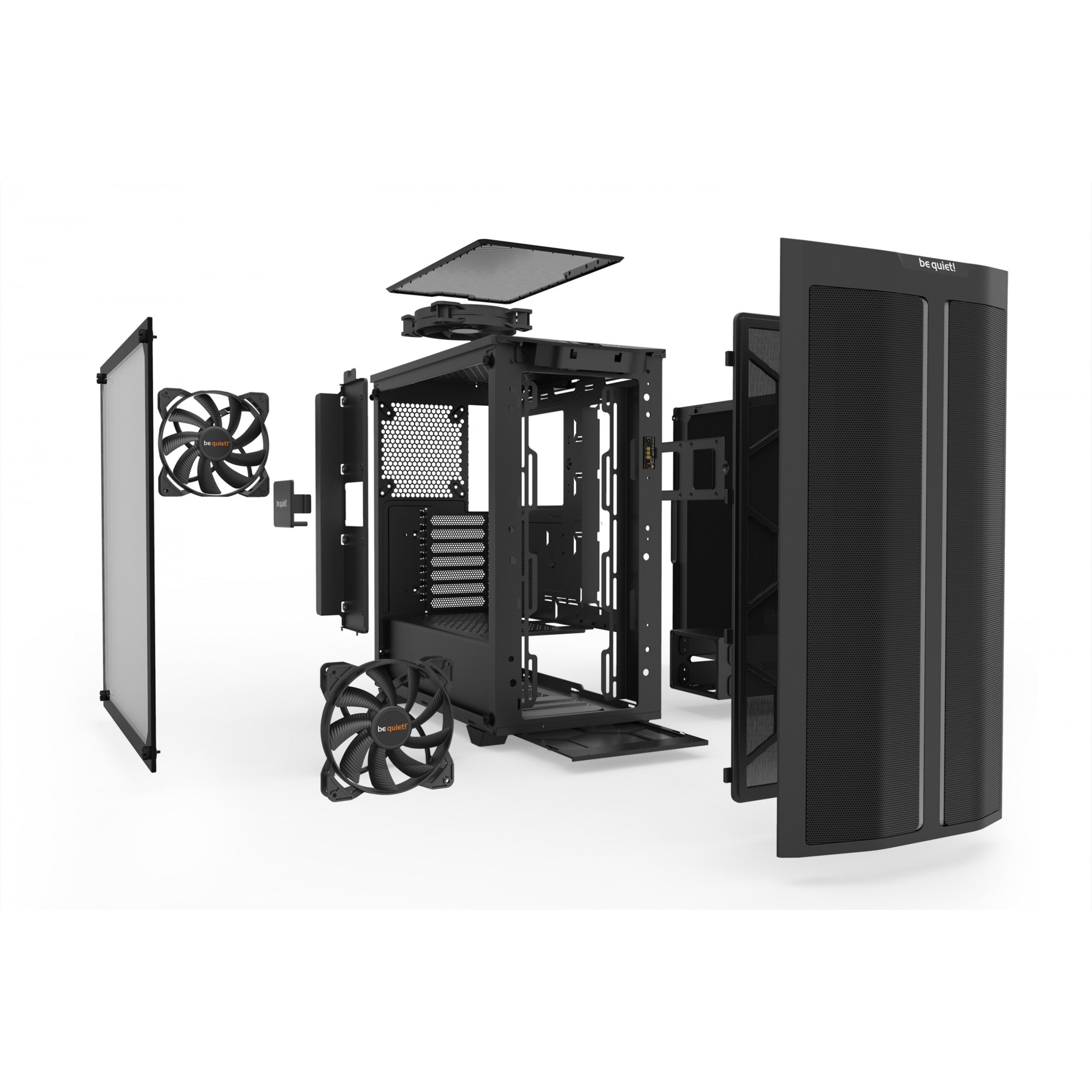Kasë Midi be quiet! PURE BASE 500DX – Zezë - Figura 4
