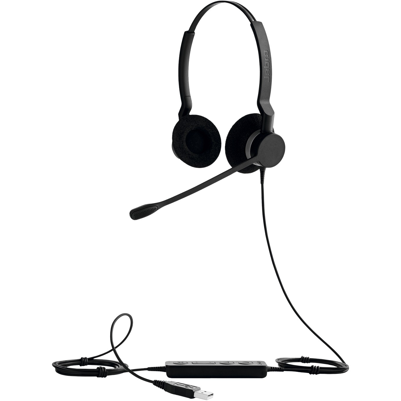 Kufje me Kabllo Jabra BIZ 2300 USB Binaural NC – Zezë - Figura 4