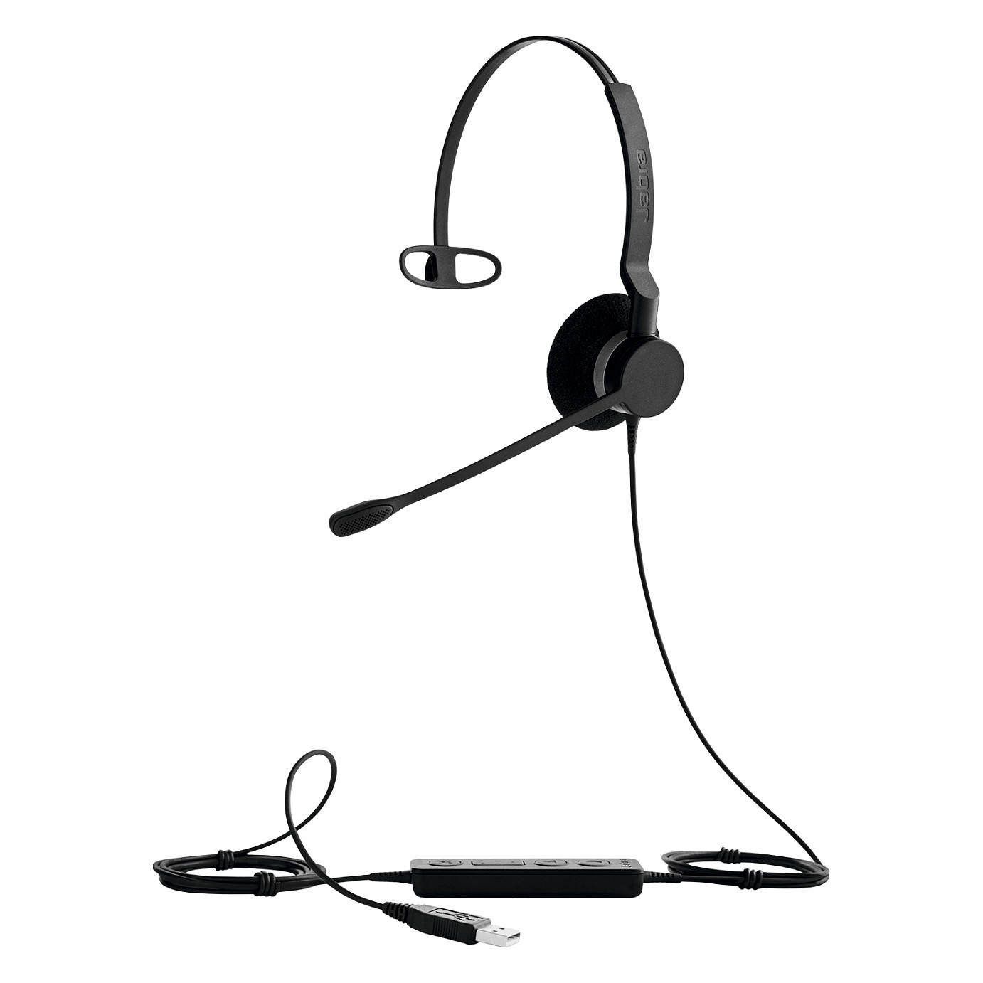 Kufje me kabllo Jabra BIZ 2300 USB Mono NC / Overhead Headband - Zezë - Figura 4