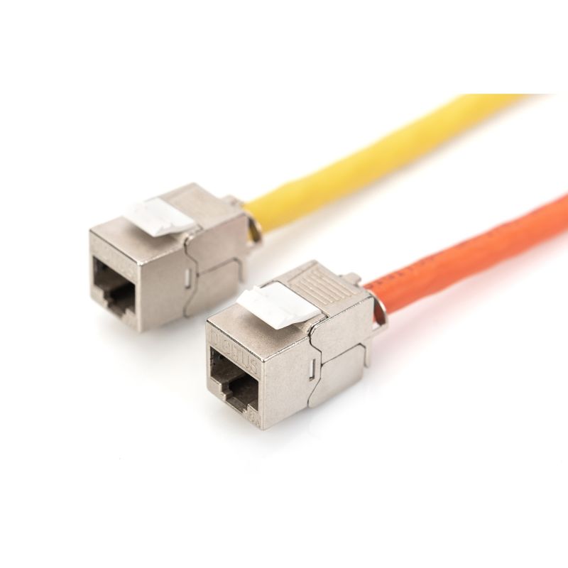 Aksesorë për rrjet DIGITUS / Keystone Jack / Cat6a RJ45 / AWG 22–26 / 360° / 24‑Pack - Figura 2