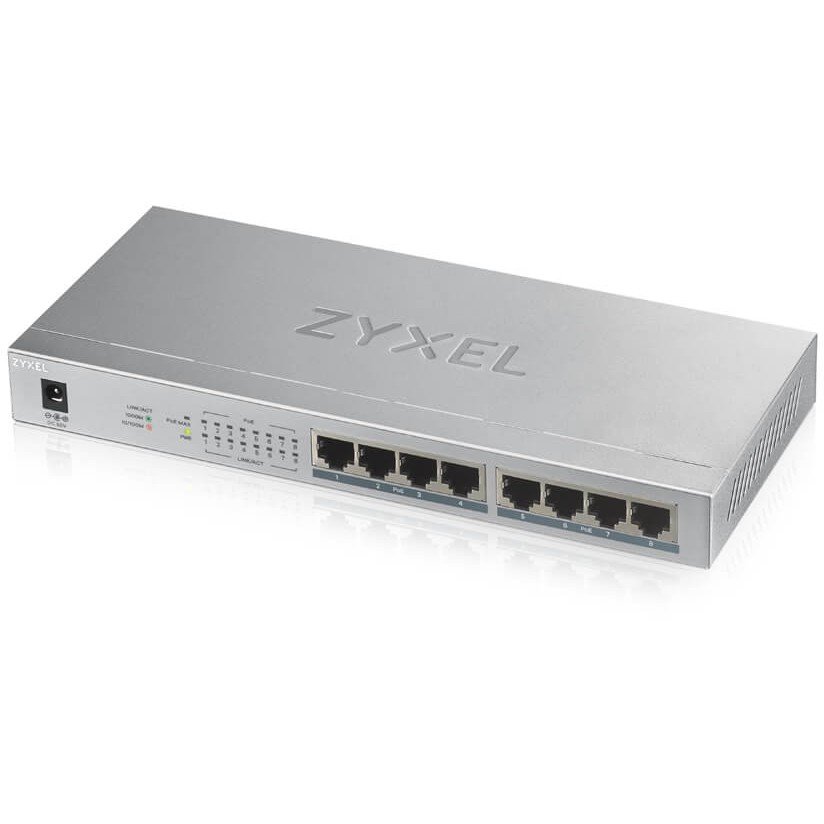 Switch 8P Zyxel GS-1008HP POE
