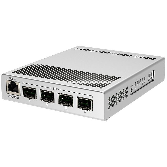 MikroTik CRS305-1G-4S+IN Cloud Router Switch 4x SFP+ 10G 1x Gigabit Managed Switch