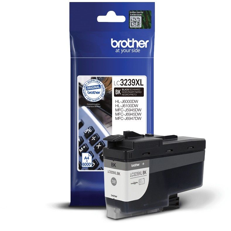 INK Brother LC-3239XLBK / 6.000 faqe – Zezë - Figura 3