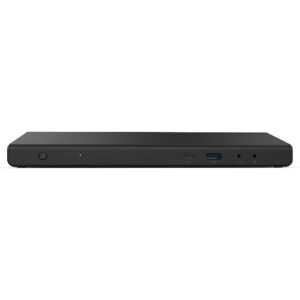 Docking Station WORTMANN TERRA MOBILE 800 USB-C/A (përfshin 135W PSU dhe Kabllo USB-C/A) - Zezë
