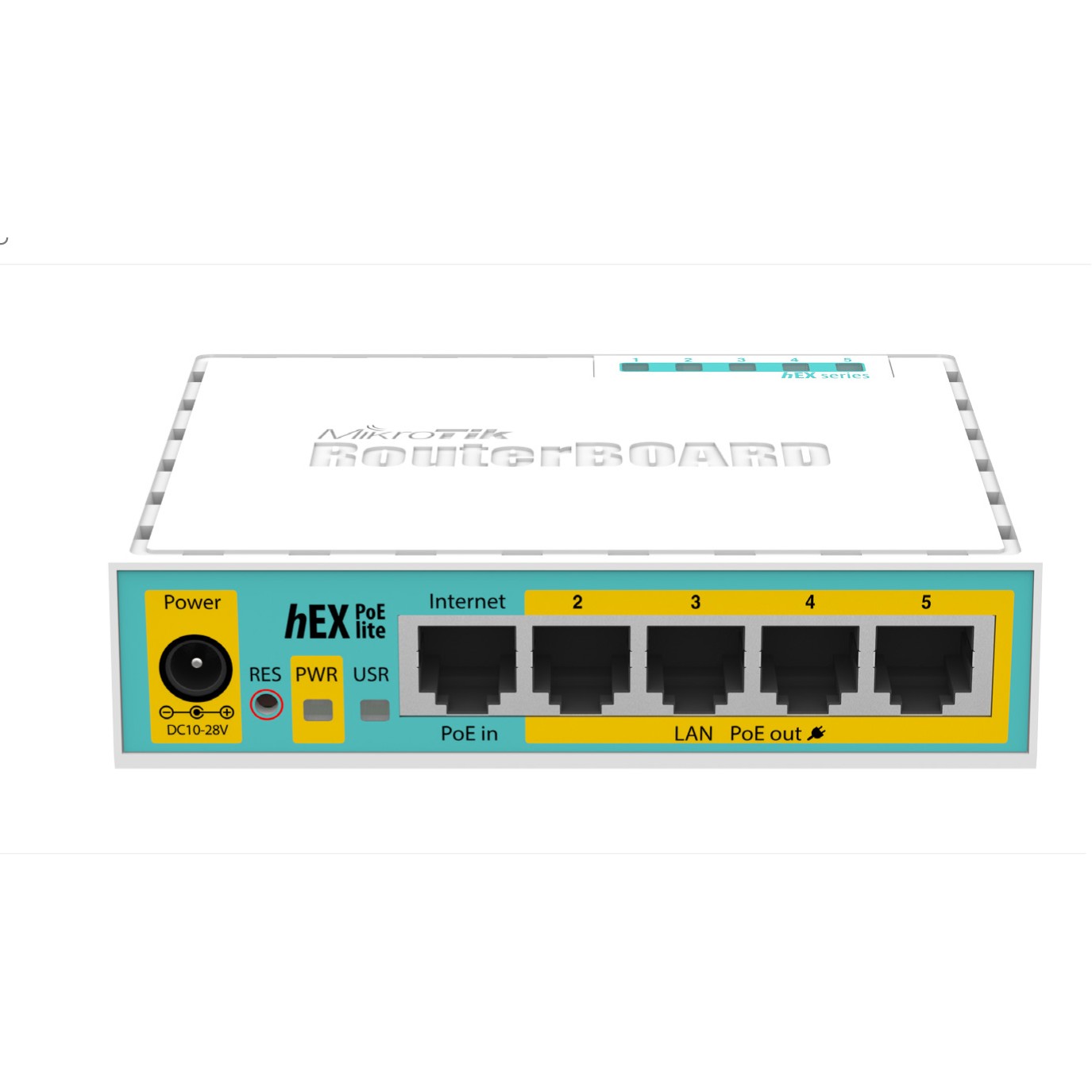 MikroTik RB960PGS hEX PoE Gigabit Router 5-Port with SFP PoE Out